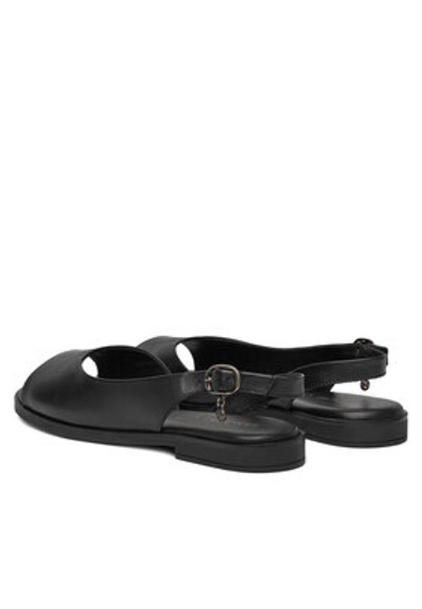 Lasocki Sandały FOXI WI16-FOXI-70 Czarny. Kolor: czarny. Materiał: skóra