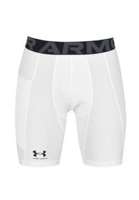 Spodenki kompresyjne Under Armour HeatGear. Kolor: czarny, biały, wielokolorowy. Sport: bieganie