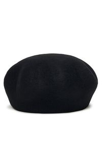 Weekend Max Mara Beret Pitti 2525576014 Czarny. Kolor: czarny. Materiał: wełna, materiał