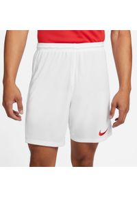 Spodnie treningowe męskie Nike Park Iii. Kolor: biały. Długość: krótkie