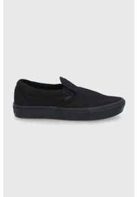 Vans tenisówki UA ComfyCush Slip-On kolor czarny. Nosek buta: okrągły. Zapięcie: bez zapięcia. Kolor: czarny. Materiał: guma