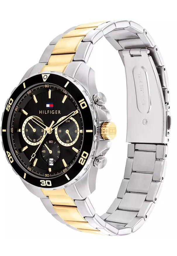 TOMMY HILFIGER - Zegarek Tommy Hilfiger Zegarek Męski Tommy Hilfiger 1692184 Czarny. Kolor: czarny