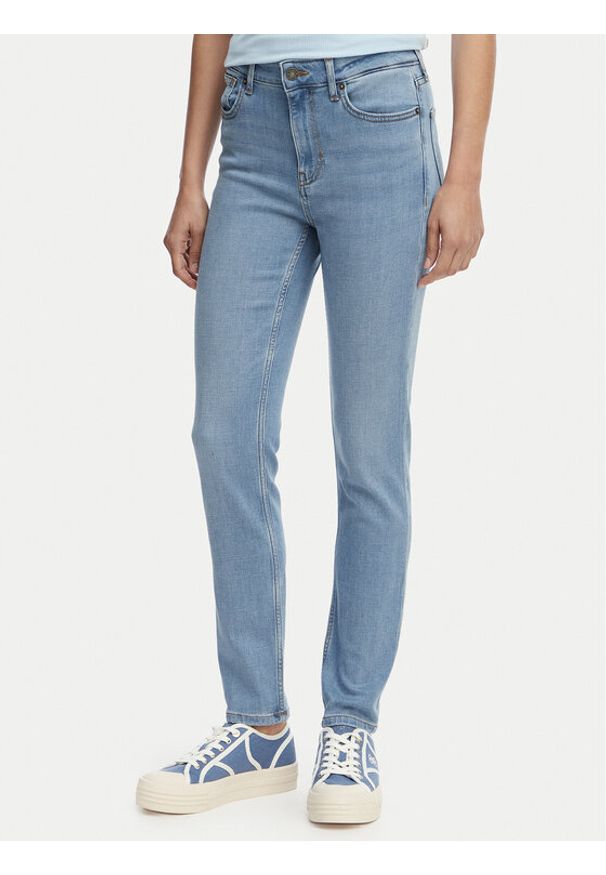 Guess Jeans Jeansy W5YA92 D7043 Niebieski Slim Fit. Kolor: niebieski