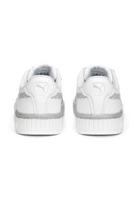 Buty do chodzenia Puma CARINA 2.0 MERMAID JR. Kolor: biały, wielokolorowy, niebieski, szary. Materiał: materiał, syntetyk. Sport: turystyka piesza