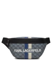 Karl Lagerfeld - Saszetka nerka KARL LAGERFELD. Kolor: szary #1
