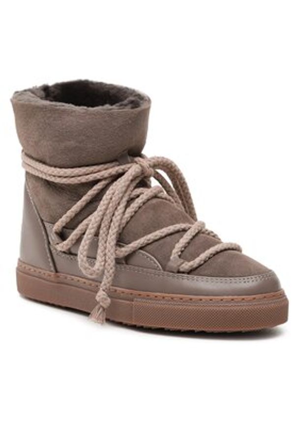 Inuikii Śniegowce Classic 75202-005 Brązowy. Kolor: brązowy. Materiał: skóra