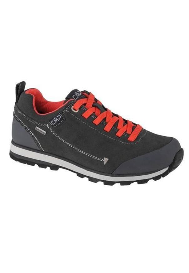 Buty trekkingowe damskie CMP Elettra Low. Kolor: czarny. Materiał: zamsz, skóra, materiał, guma, syntetyk. Styl: sportowy