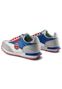 Big-Star - Białe Sneakersy Big Star Damskie Modne Półbuty. Okazja: na co dzień, na spacer. Kolor: biały. Materiał: skóra ekologiczna, materiał. Sport: turystyka piesza #5
