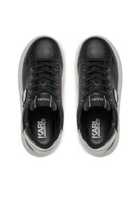 Karl Lagerfeld - KARL LAGERFELD Sneakersy KL63530N Czarny. Kolor: czarny. Materiał: skóra #6