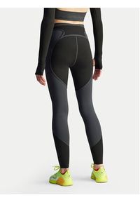 Adidas by Stella McCartney - adidas by Stella McCartney Legginsy Two-tone JM0302 Czarny Slim Fit. Kolor: czarny. Materiał: syntetyk #8