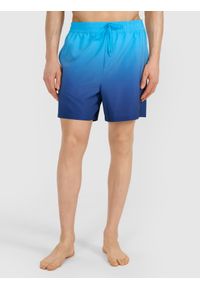 4f - 4F Spodenki plażowe męskie - granatowe XL. Kolor: niebieski. Materiał: włókno, syntetyk, materiał. Długość: krótkie #2