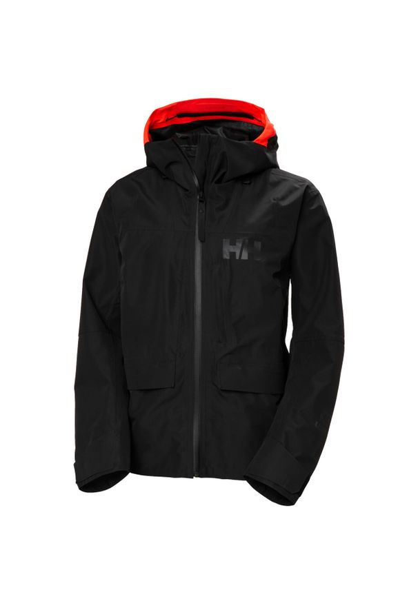 Damska kurtka narciarska Helly Hansen Emiko Shell. Kolor: czarny. Sezon: zima. Sport: narciarstwo