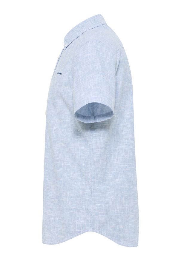 Mustang - MĘSKA KOSZULA MUSTANG Berkeley Faded Denim 1015242 5124. Materiał: denim