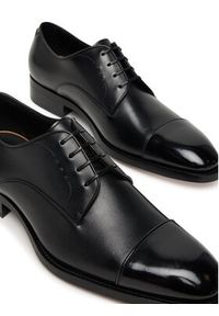 BOSS Półbuty Rill Derb 50544662 Czarny. Kolor: czarny. Materiał: skóra, lakier #4