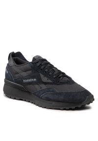 Reebok Classic - Buty Reebok Lx2200 GY1532 Cblack/Cblack/Cblack. Kolor: czarny. Materiał: skóra, zamsz #1