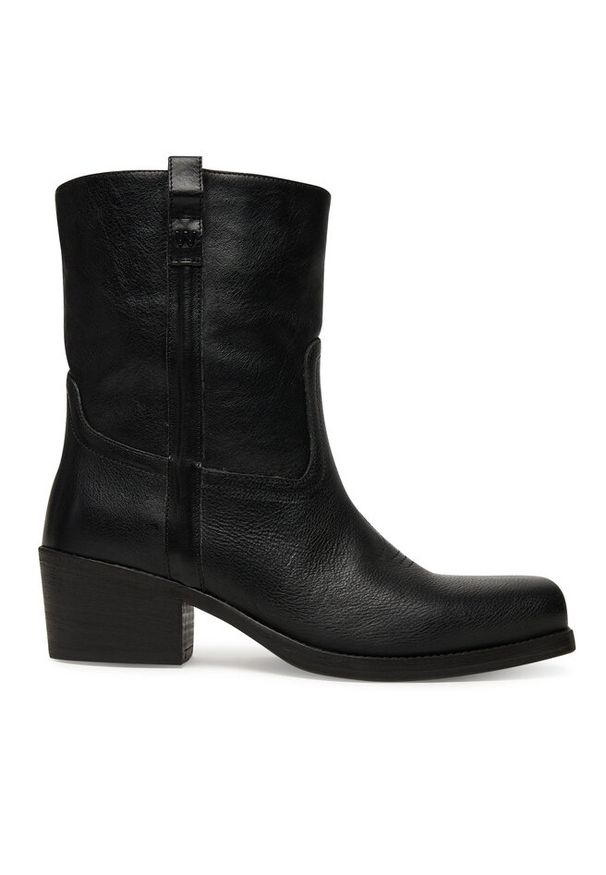 Botki Weekend Max Mara. Kolor: czarny