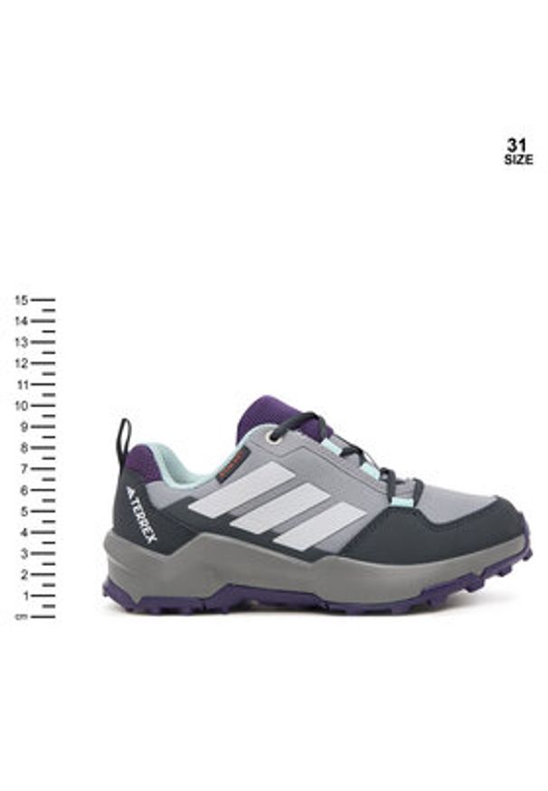 Adidas - adidas Trekkingi Terrex AX4r Hiking JS2926 Szary. Kolor: szary. Materiał: materiał. Model: Adidas Terrex. Sport: turystyka piesza