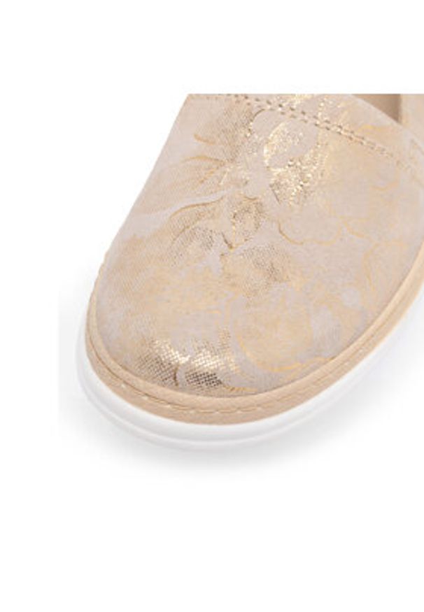 Lasocki Tenisówki WI23-ATINA-02 Beżowy. Kolor: beżowy. Materiał: skóra, zamsz