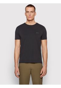 BOSS - Boss T-Shirt Teelux 50448694 Czarny Slim Fit. Kolor: czarny. Materiał: syntetyk #1