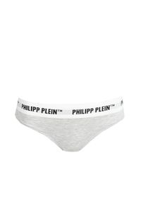 Philipp Plein Majtki "Bi-pack" | DUPP01 | Tanga Donna Bipack | Kobieta | Szary. Kolor: szary. Materiał: bawełna, elastan, wiskoza #3