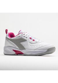 Buty tenisowe dziecięce Diadora S.Challenge 5 SL Jr. Kolor: różowy, wielokolorowy, biały, szary. Sport: tenis #1
