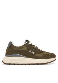 Aeronautica Militare Sneakersy 261SC0318UCT04248 Zielony. Kolor: zielony. Materiał: materiał #1