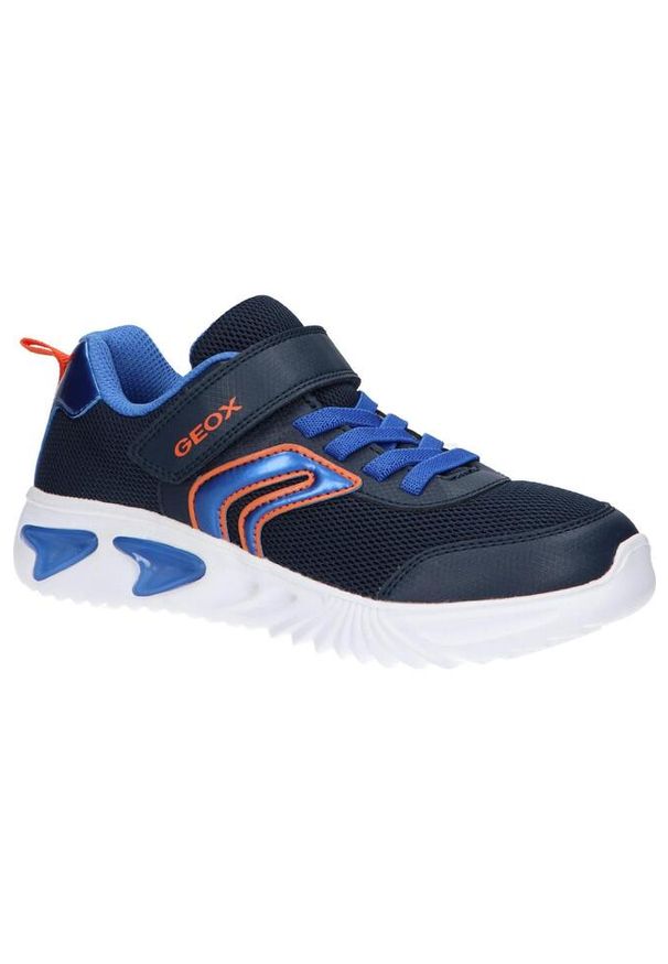 Buty juniorskie Geox Assister. Okazja: na co dzień. Kolor: niebieski