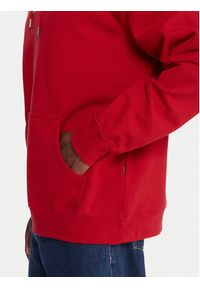 Quiksilver Bluza Dna EQYFT05121 Czerwony Oversize. Kolor: czerwony. Materiał: bawełna #4