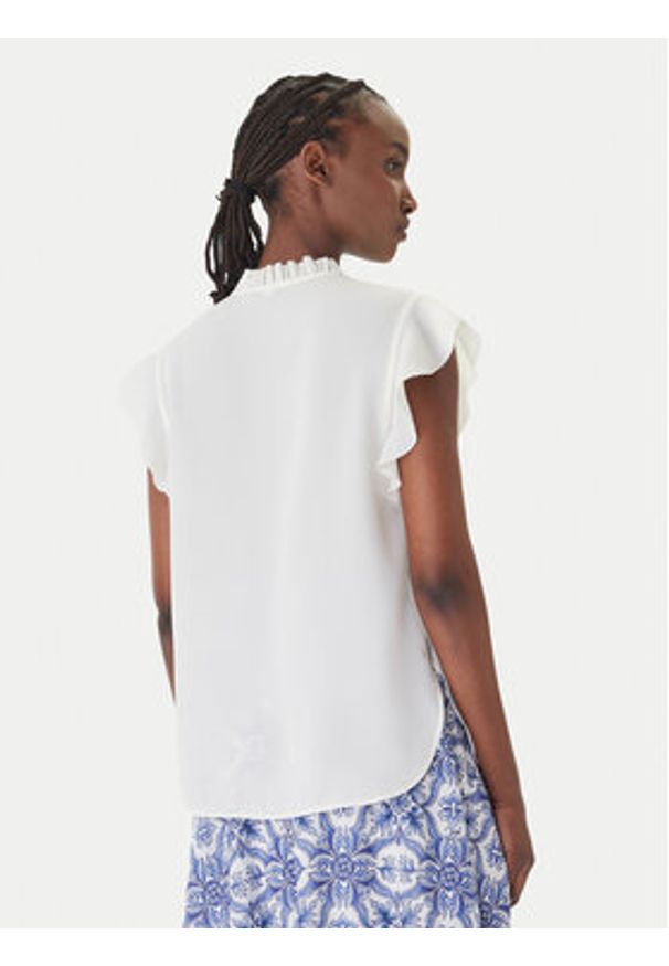 JOOP! Bluzka Benita 30102114 Écru Regular Fit. Kolor: kremowy. Materiał: syntetyk