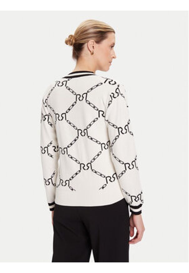 Rinascimento Kardigan CFM0012074003 Biały Regular Fit. Kolor: biały. Materiał: syntetyk