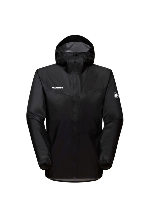 Kurtka hardshell męska Mammut Kento Light HS. Kolor: czarny. Materiał: poliester
