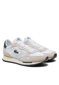 Lacoste Sneakersy Partner 70 747SMA0006 Beżowy. Kolor: beżowy. Materiał: materiał