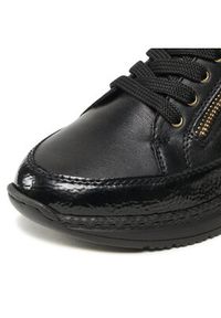 Rieker Sneakersy N4330-00 Czarny. Kolor: czarny. Materiał: skóra #7