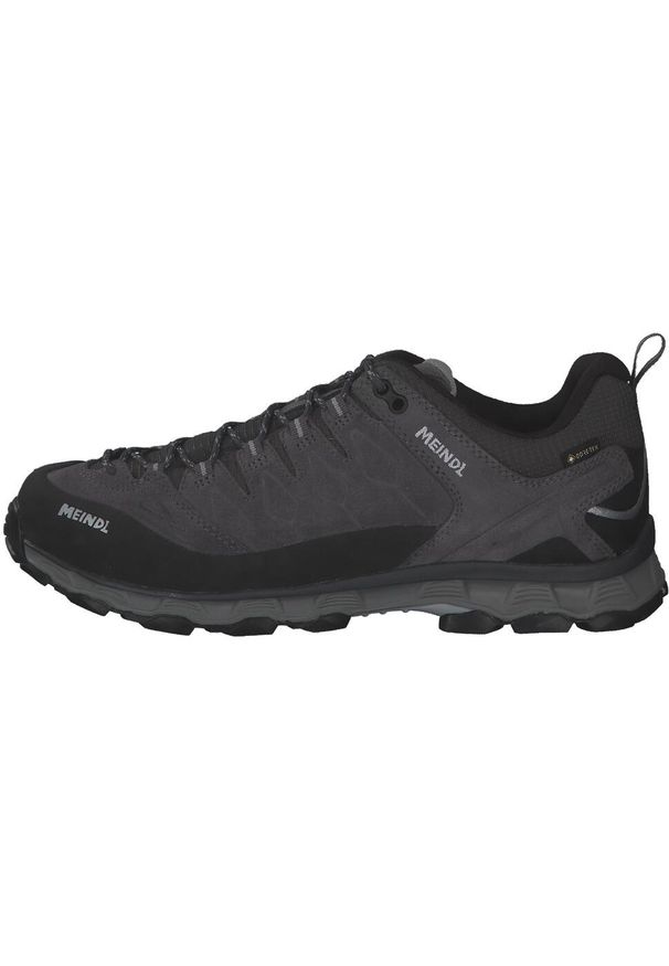 Buty trekkingowe męskie MEINDL Lite Trail GTX, z membraną Gore-Tex. Kolor: szary. Technologia: Gore-Tex. Sport: turystyka piesza