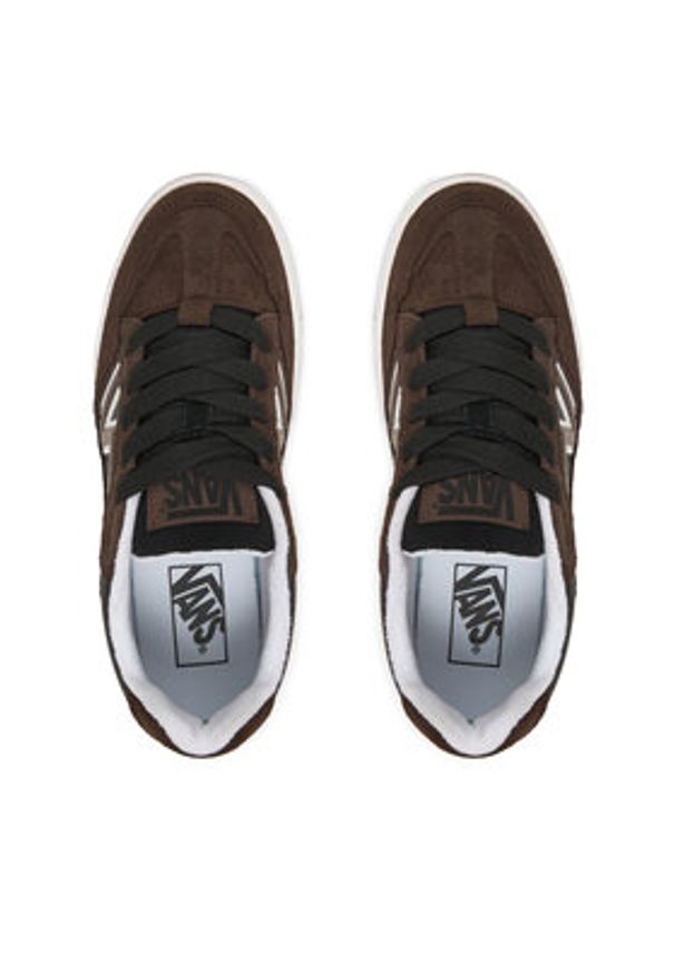 Vans Sneakersy Upland VN000D6FY491 Brązowy. Kolor: brązowy. Materiał: skóra, zamsz