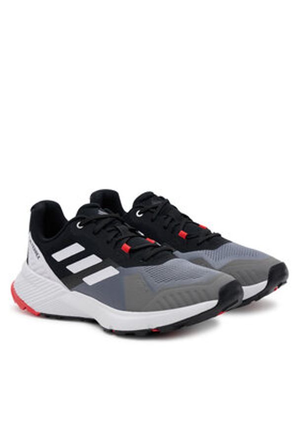 Adidas - adidas Buty do biegania Terrex Soulstride JI1920 Szary. Kolor: szary. Materiał: materiał. Model: Adidas Terrex