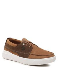 Timberland Mokasyny Seneca Bay Boat Shoe TB0A5P6RDQ81 Brązowy. Kolor: brązowy. Materiał: skóra, zamsz