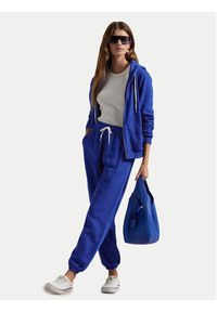 Polo Ralph Lauren Bluza 211935584011 Niebieski Regular Fit. Typ kołnierza: polo. Kolor: niebieski. Materiał: bawełna