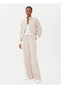 Guess Spodnie dresowe V5BB00 K1902 Brązowy Wide Leg. Kolor: brązowy. Materiał: syntetyk #3
