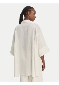 Eleh Koszula SS260297 Biały Relaxed Fit. Kolor: biały. Materiał: bawełna #3