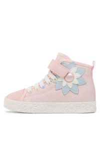 Sneakersy Geox Jr Ciak Girl J3504B00954C8W0B S Lt Rose/Crystal. Kolor: różowy