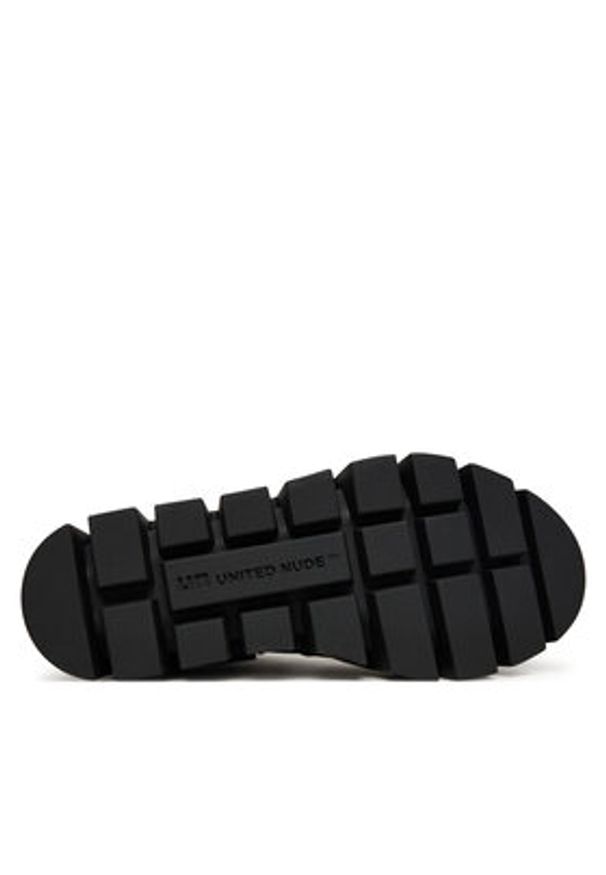 United Nude Trzewiki Grip Combat Lo 1096101165 Czarny. Kolor: czarny. Materiał: skóra