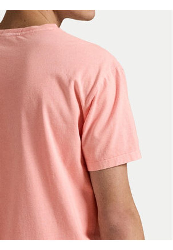 Polo Ralph Lauren T-Shirt 710969628005 Różowy Custom Slim Fit. Typ kołnierza: polo. Kolor: różowy. Materiał: bawełna