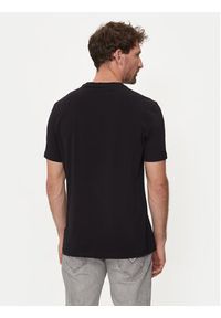 Guess T-Shirt M4YI35 J1314 Czarny Slim Fit. Kolor: czarny. Materiał: bawełna