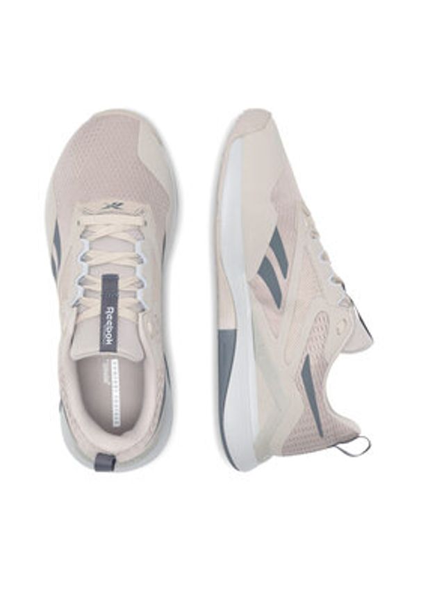 Reebok Buty na siłownię Nanoflex Tr 2 100074535 Beżowy. Kolor: beżowy. Materiał: materiał. Sport: fitness