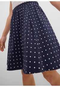 bonprix - Spódniczka z dżerseju (2 szt.). Kolor: niebieski. Materiał: jersey #3