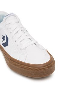 Converse Tenisówki Sport Casual A13493C Biały. Okazja: na co dzień. Kolor: biały. Materiał: materiał. Styl: sportowy, casual #2