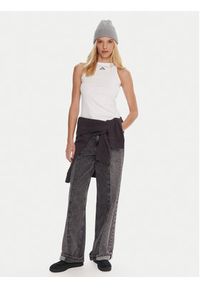 Kappa Komplet topów Logo Myrta 38277KW Biały Regular Fit. Kolor: biały. Materiał: bawełna #4