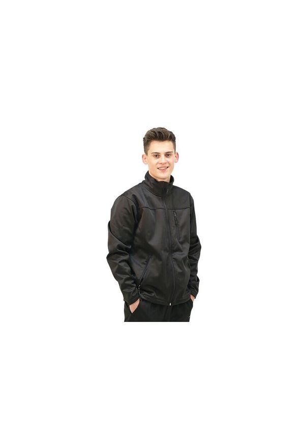 Softee - SOFTEE REGIS KID miękka kurtka softshell 6 lat. Okazja: na co dzień. Kolor: czarny. Materiał: softshell. Sezon: lato. Styl: casual