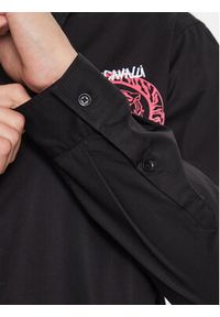 Just Cavalli Koszula 75OALYS1 Czarny Regular Fit. Kolor: czarny. Materiał: bawełna